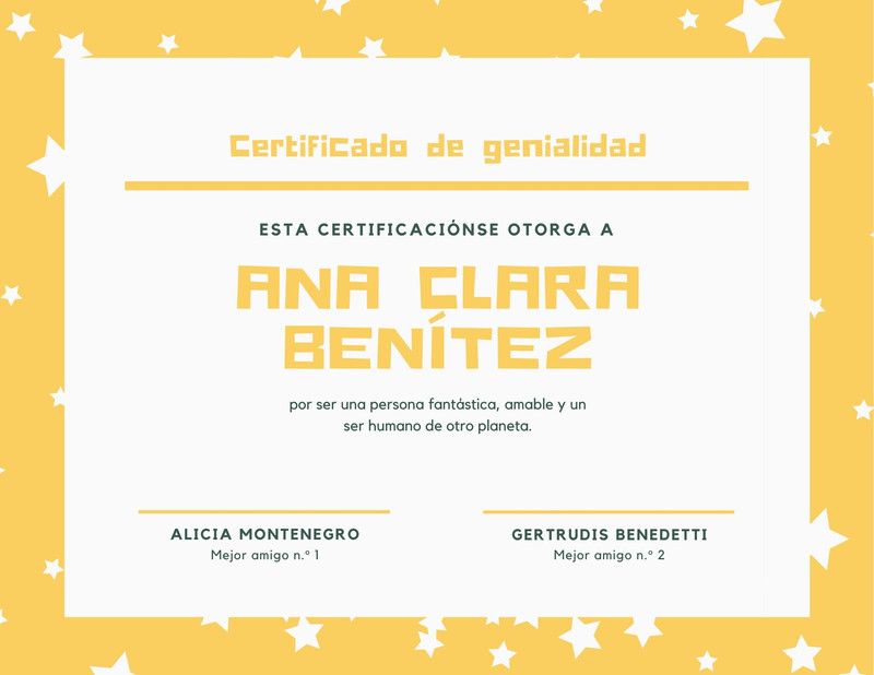 Plantillas De Certificados Divertidos Gratis Para Editar Canva