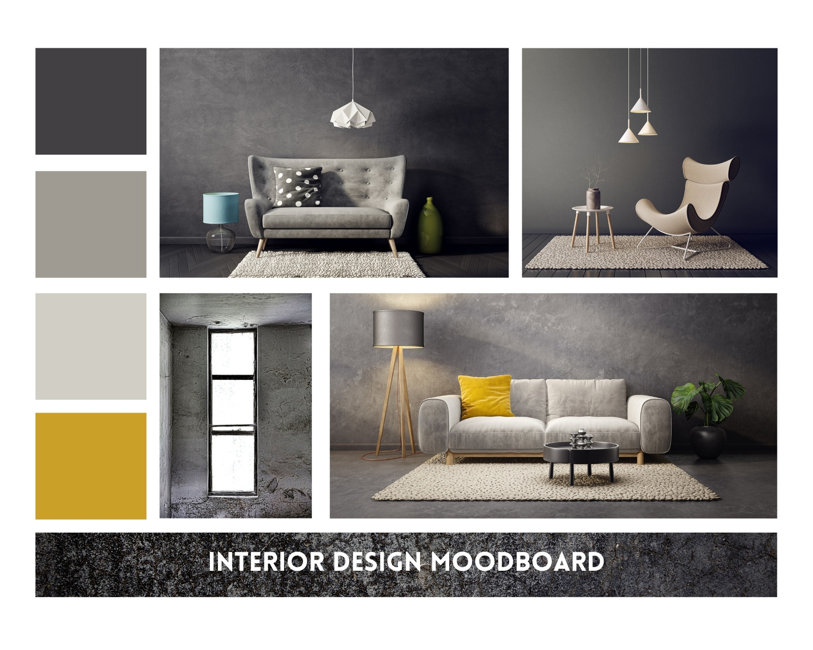 Page 5 - Free custom printable interior design photo collage templates |  Canva