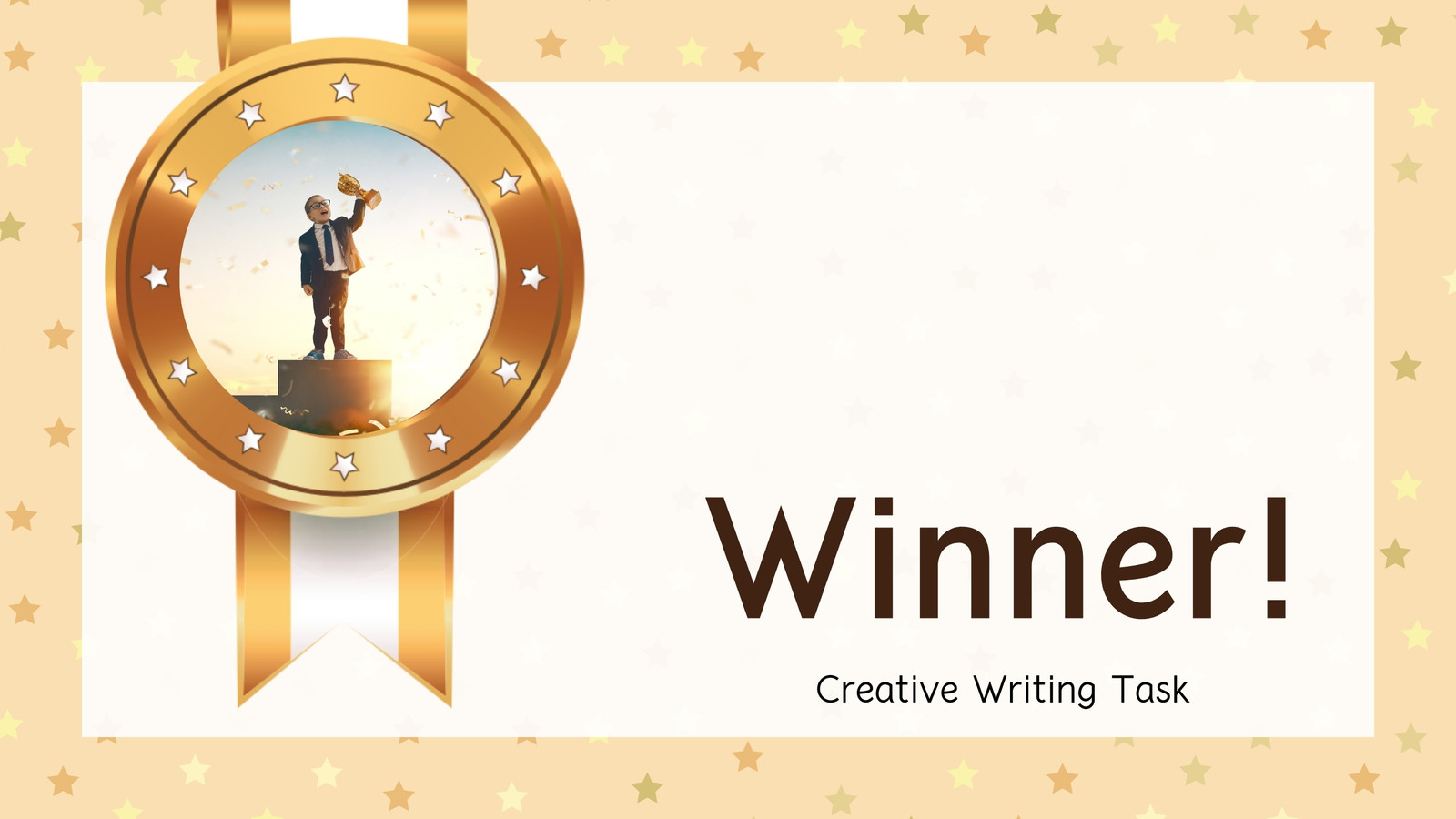 Winner Creative Writing Task