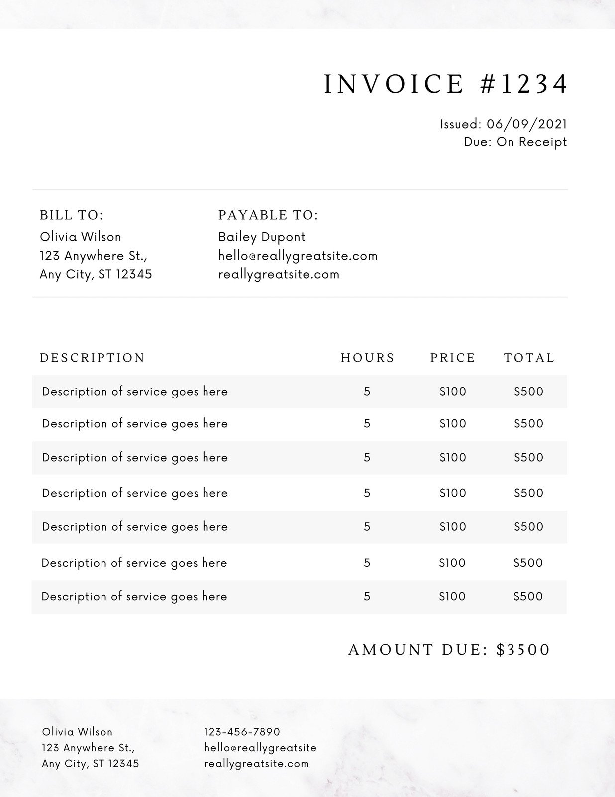 free printable professional invoice templates to customize canva