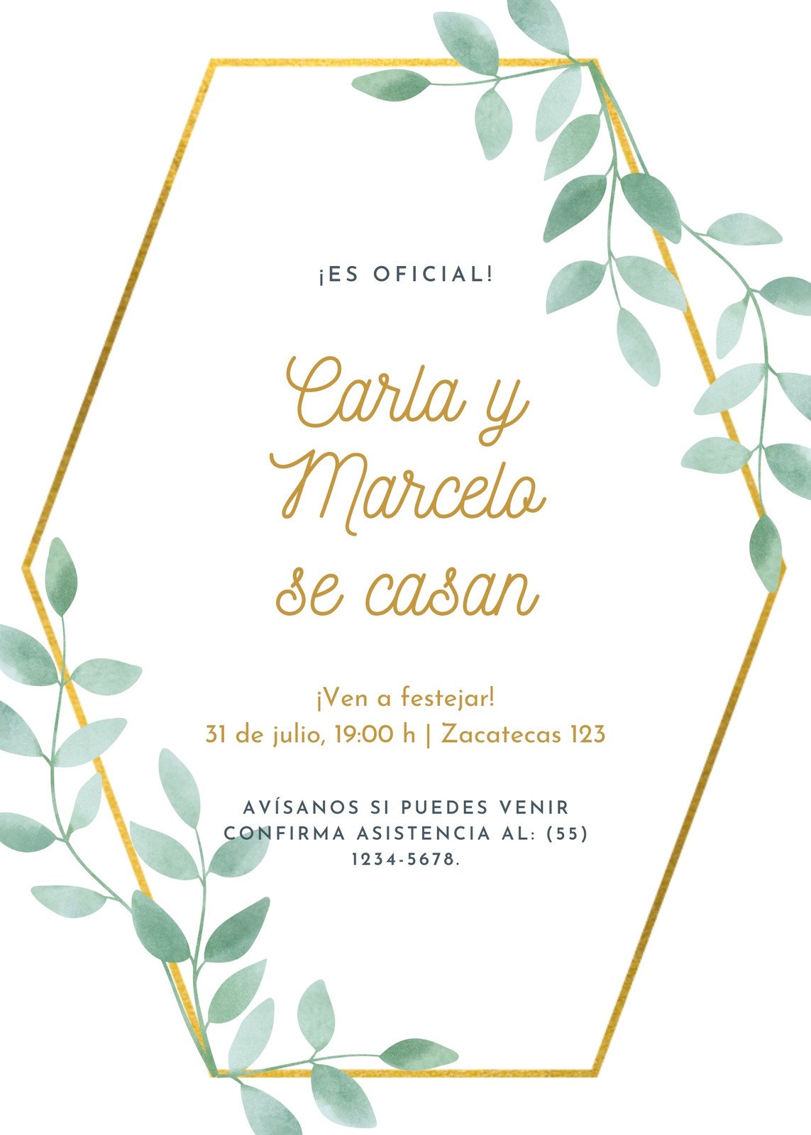 Invitaciones De Boda En Espanol Gratis 6385