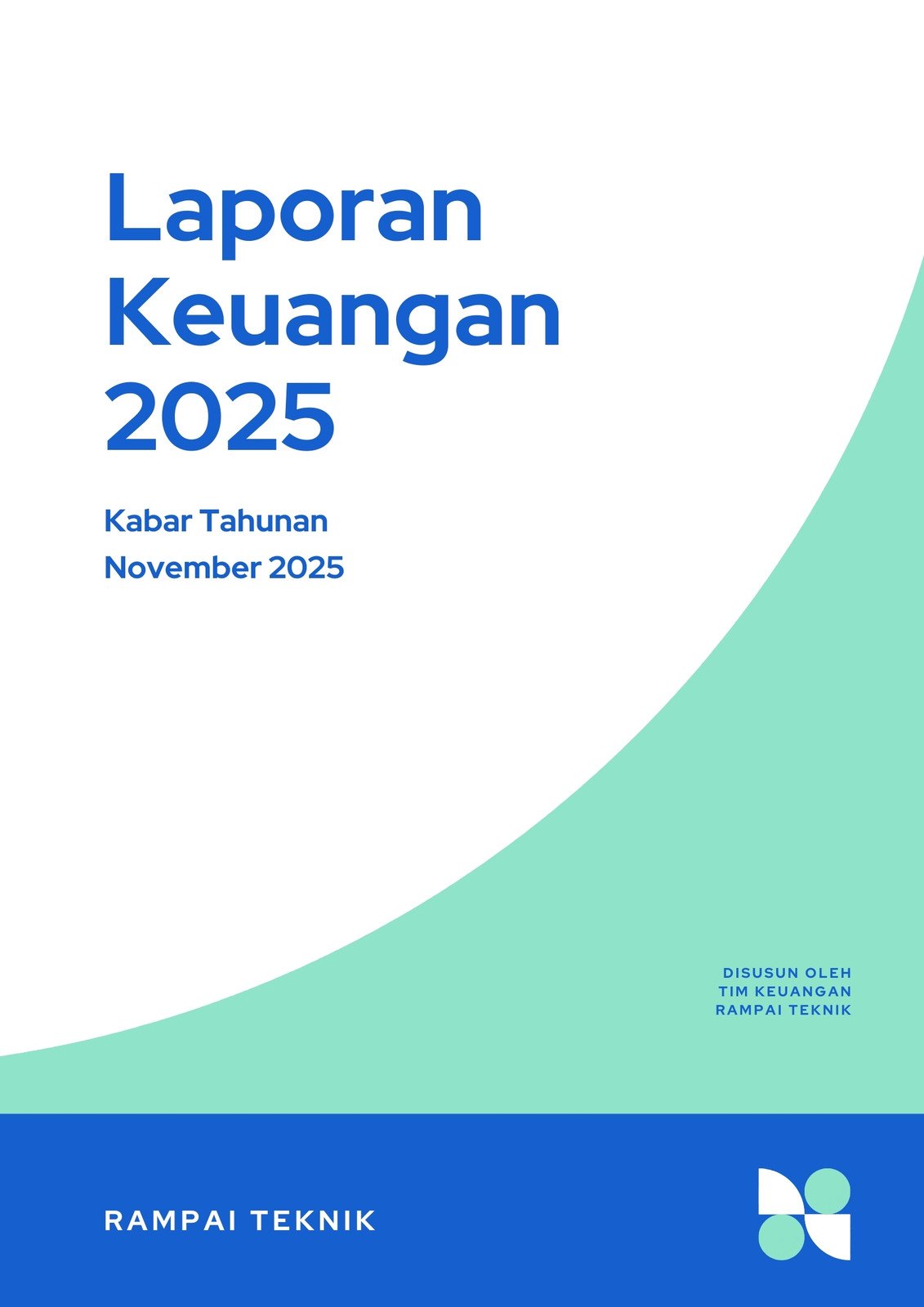 contoh laporan tahunan