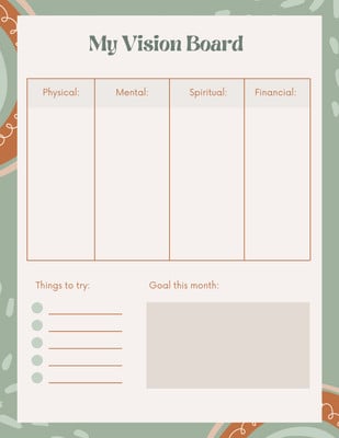 Free, printable, customizable personal planner templates | Canva