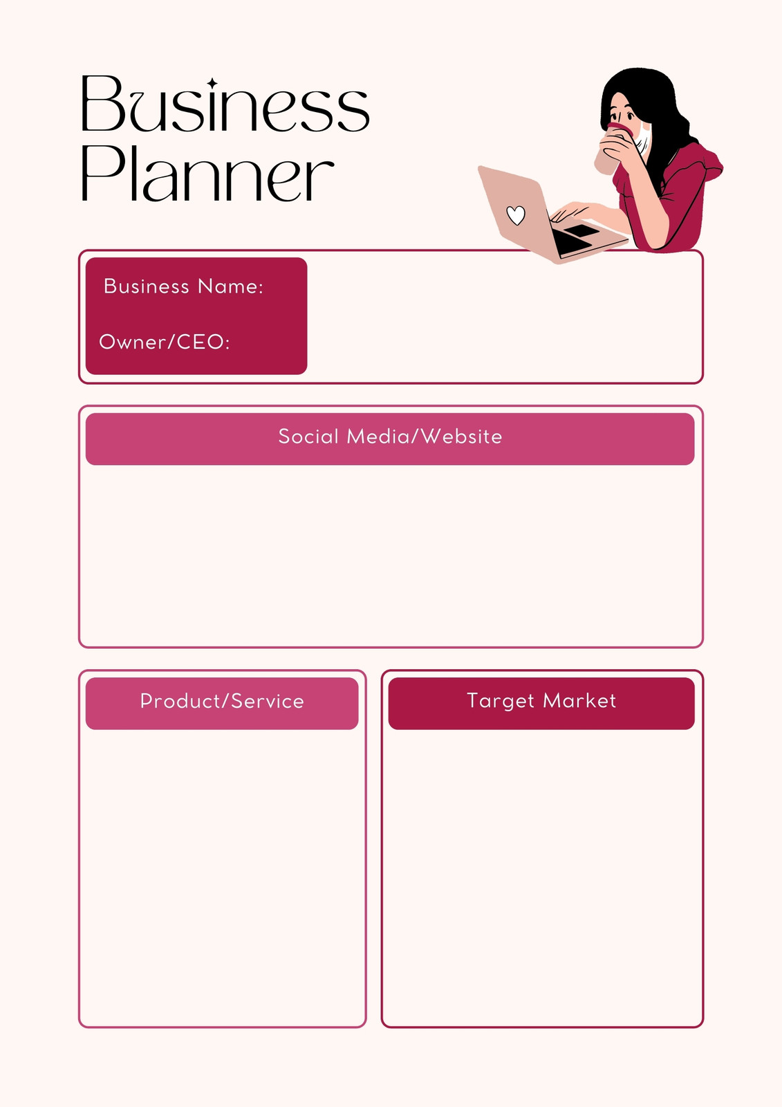Fuze Branding - Free Printable Weekly Planner for Small Business Owners &  Entrepreneurs