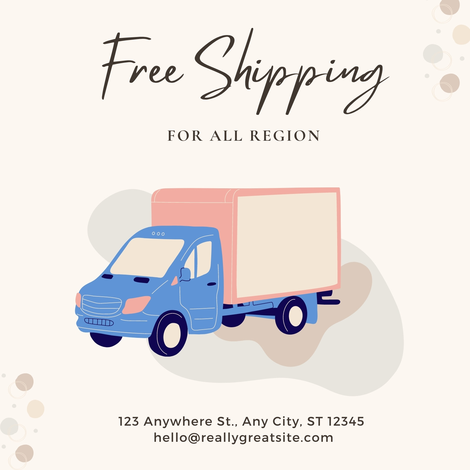 Free Stock Photo of Free Delivery Indicates Moving Truck And Vehicle |  Download Free Images and Free Illustrations