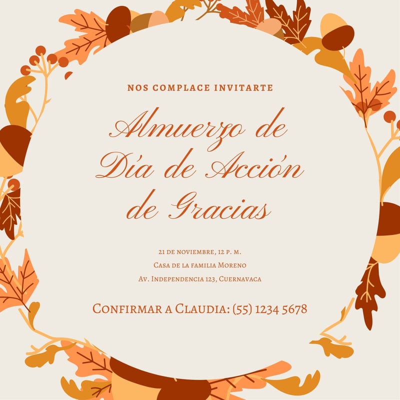 Plantillas De Invitaciones Para Almuerzo Gratis Canva 8484