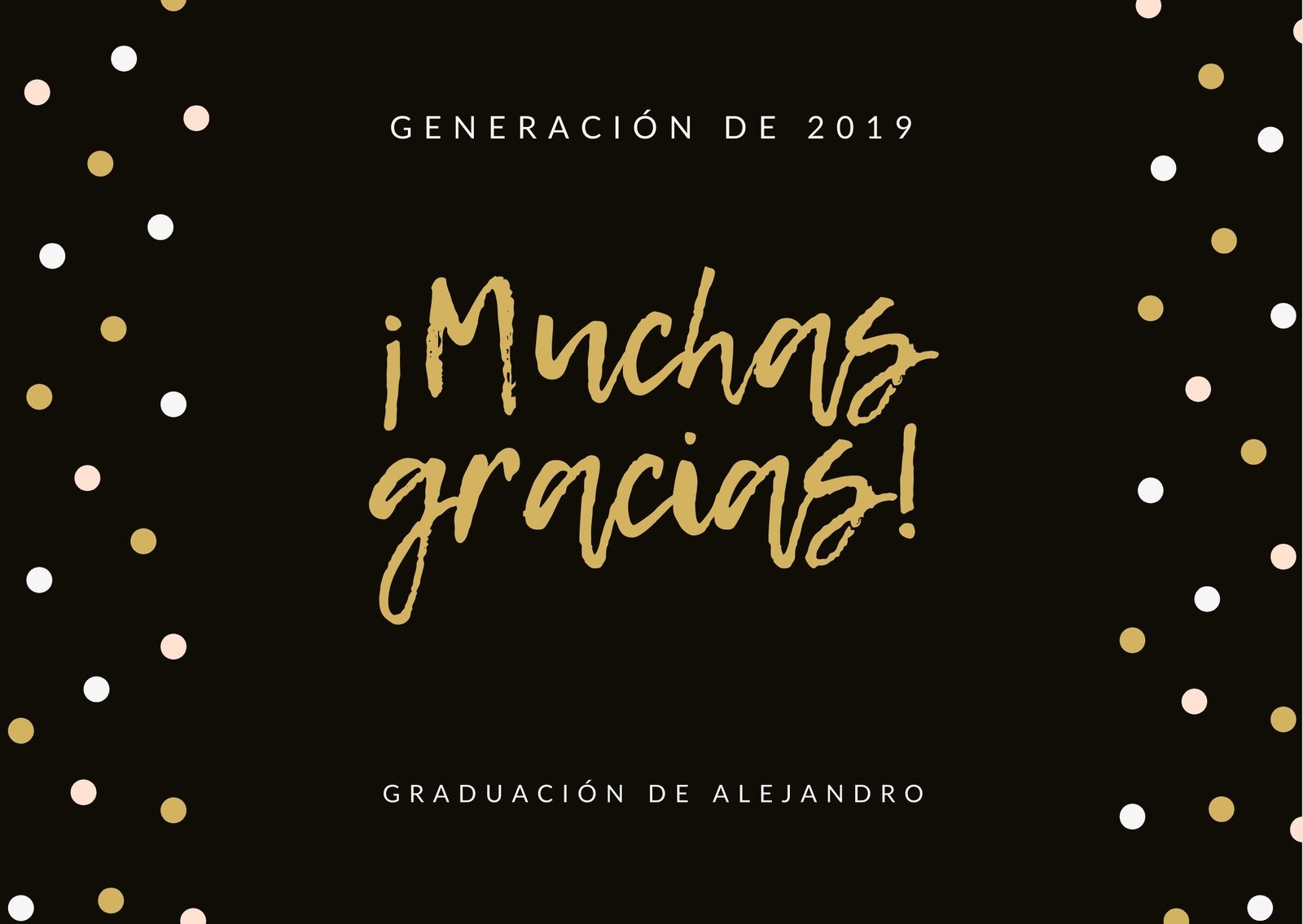 Plantillas para tarjetas de graduación gratis | Canva