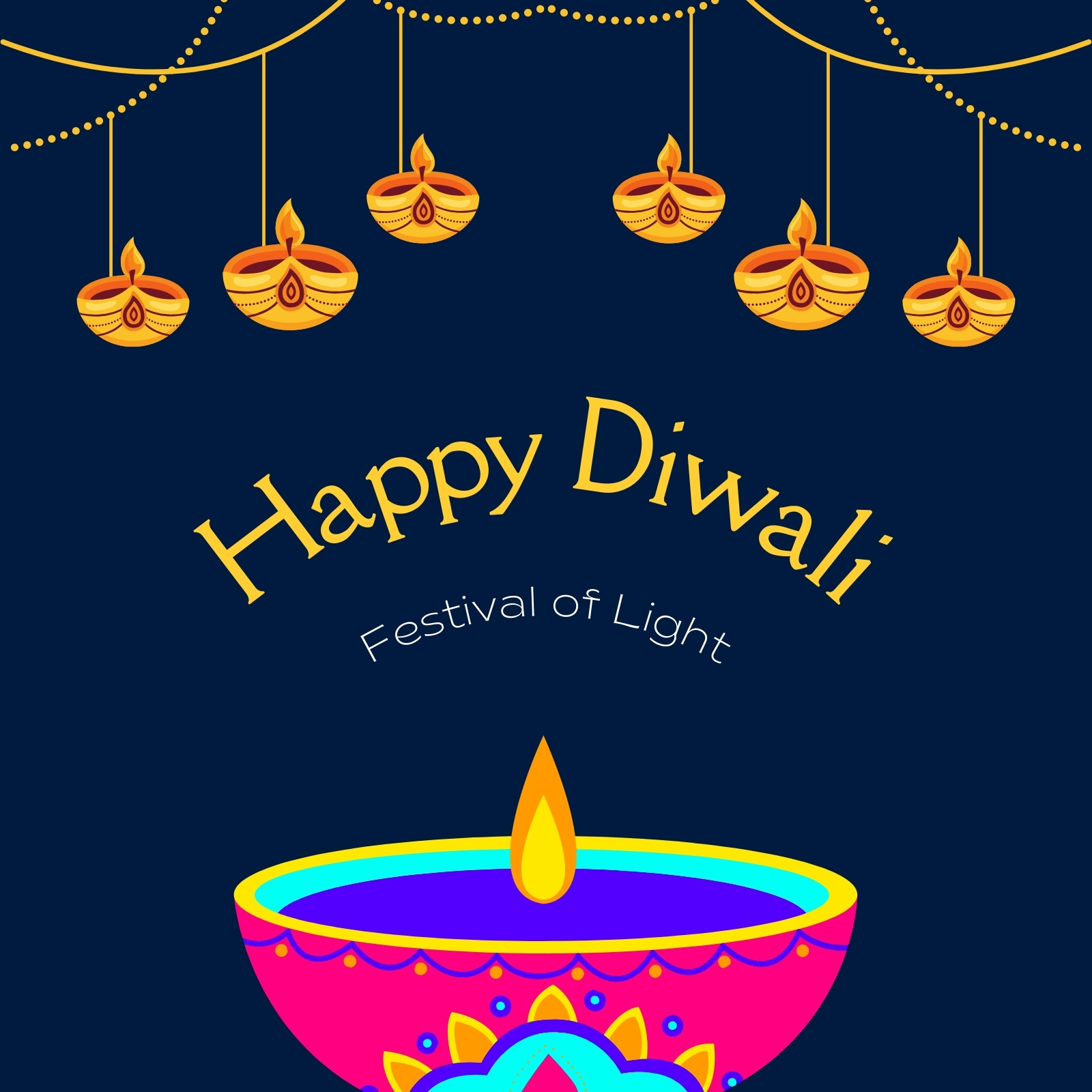 Page 20 - Free and customizable diwali templates