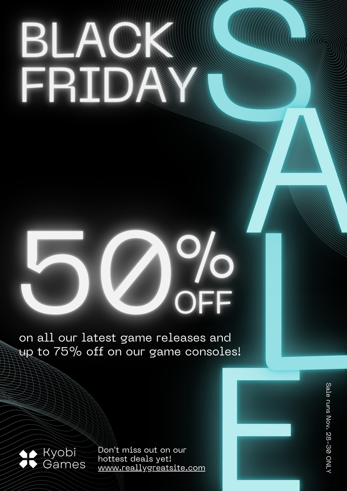 Black Friday Sale Flyer Template