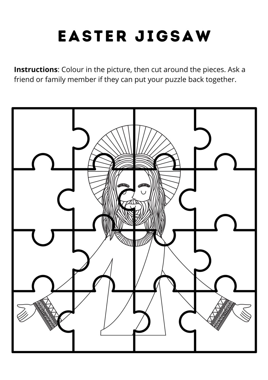 Printable Jigsaw Puzzle, Worksheet, Education.com