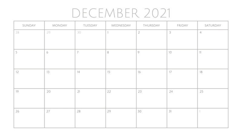 Page 7 - Free, printable, customizable monthly calendar templates | Canva