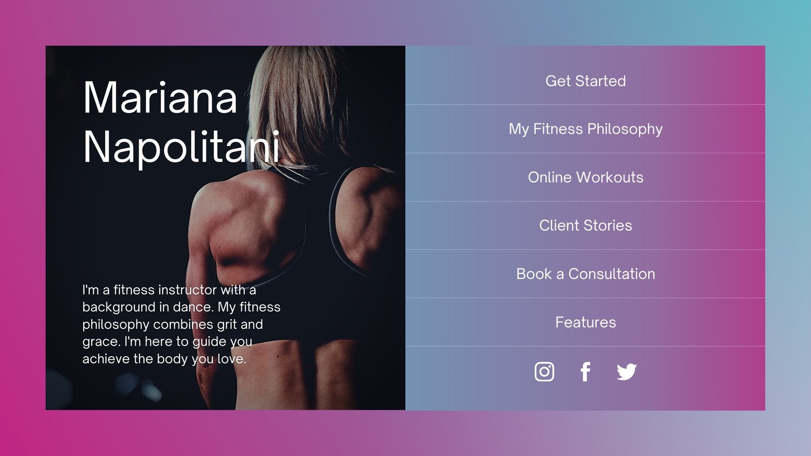 Free and customizable fitness website templates