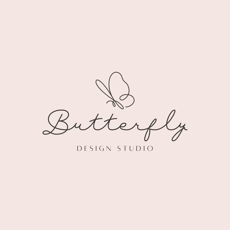 Free and customizable butterfly templates