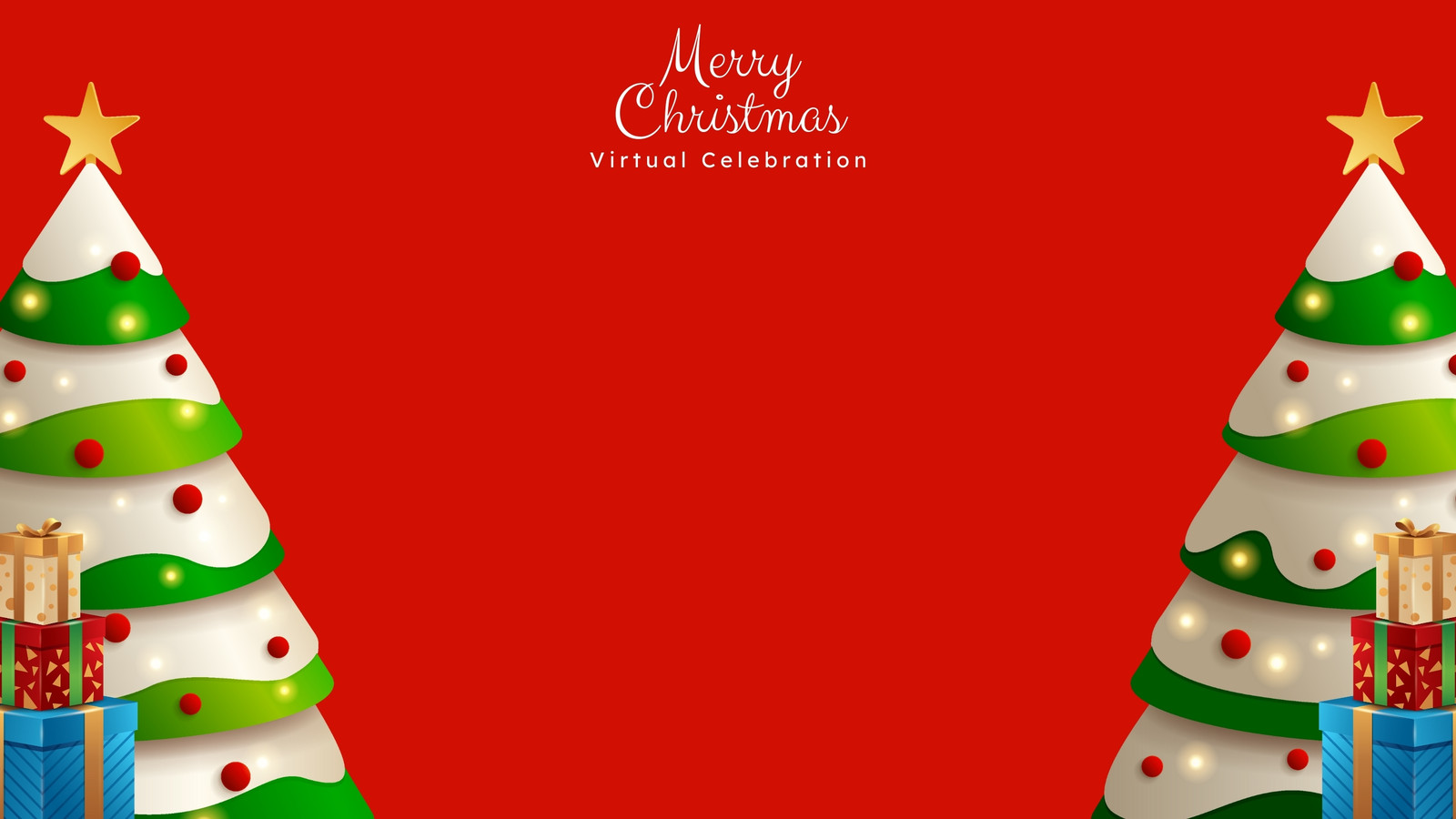Page 2 - Free Christmas Zoom virtual background templates | Canva