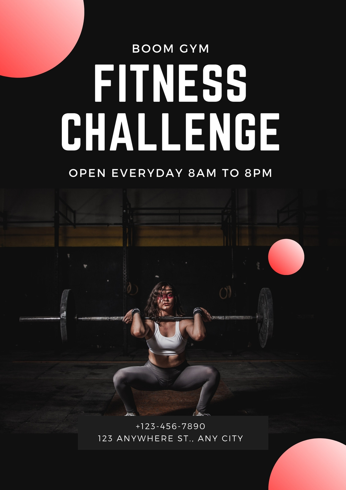 FREE Personal Trainer Canva Business Flyer Templates