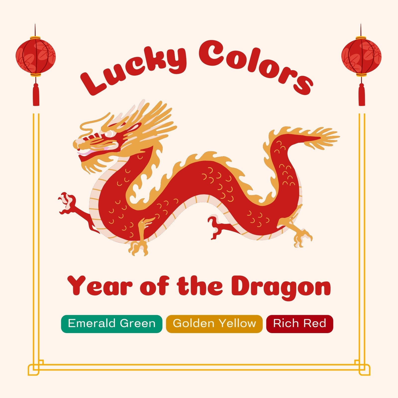 Customize 4,795+ Lunar New Year Instagram Posts Templates Online - Canva