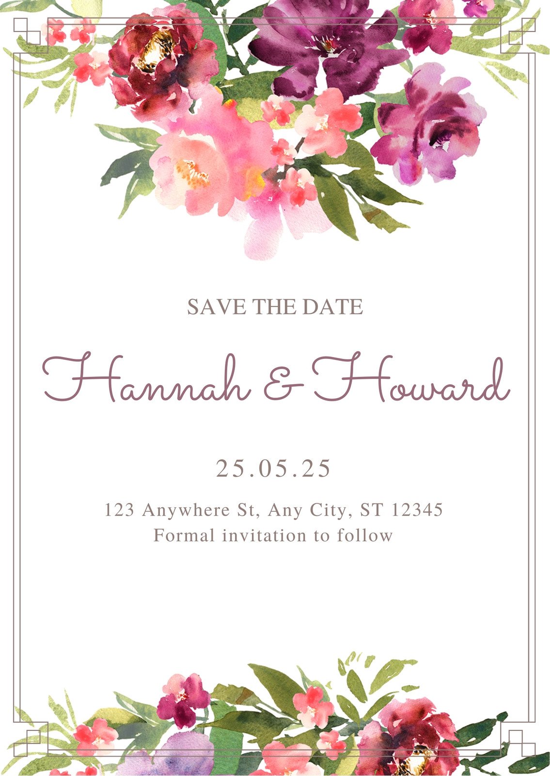 Floral Quinceanera Invitations - LemonWedding