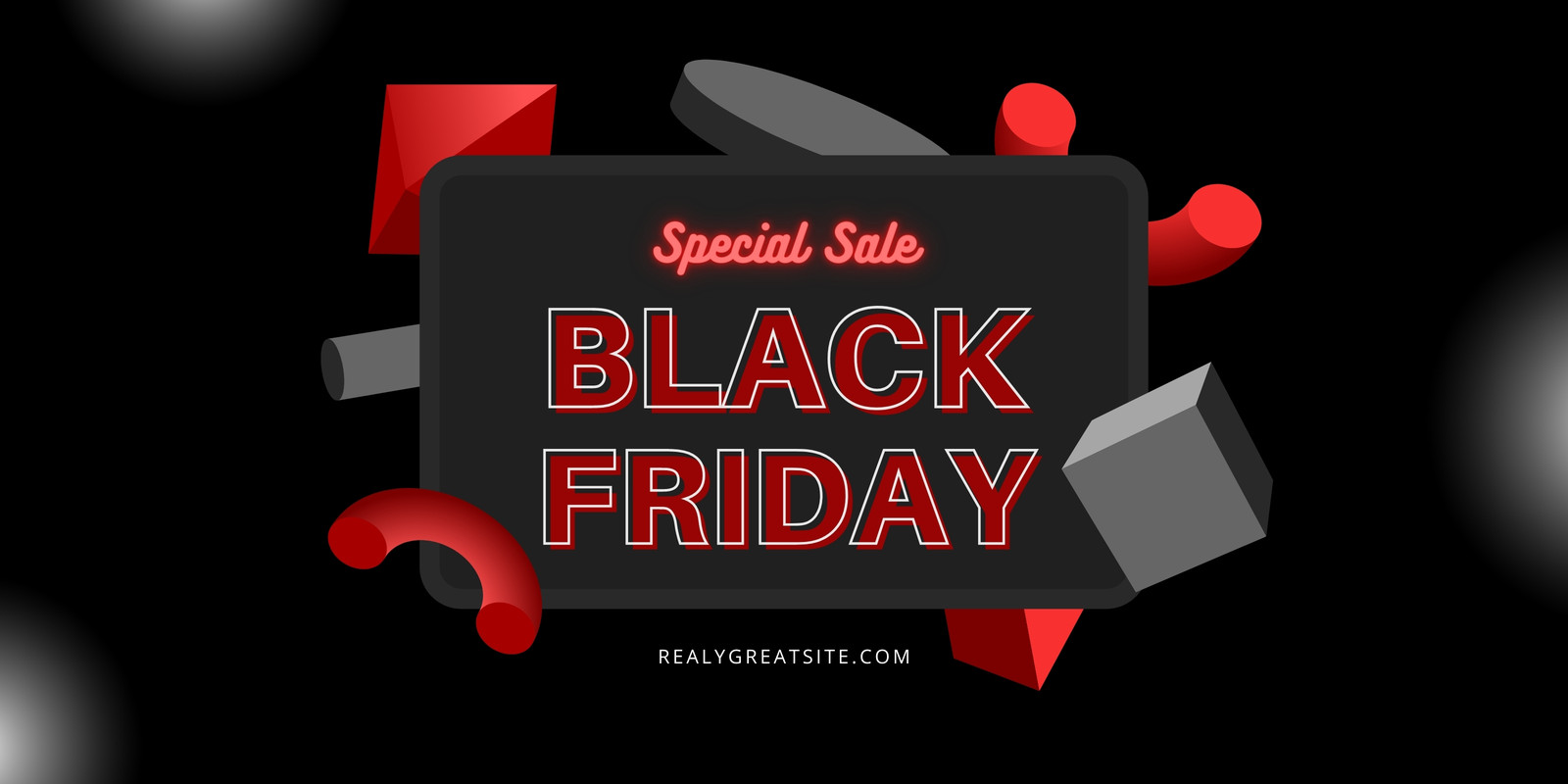 Page 2 - Free custom printable Black Friday banner templates | Canva