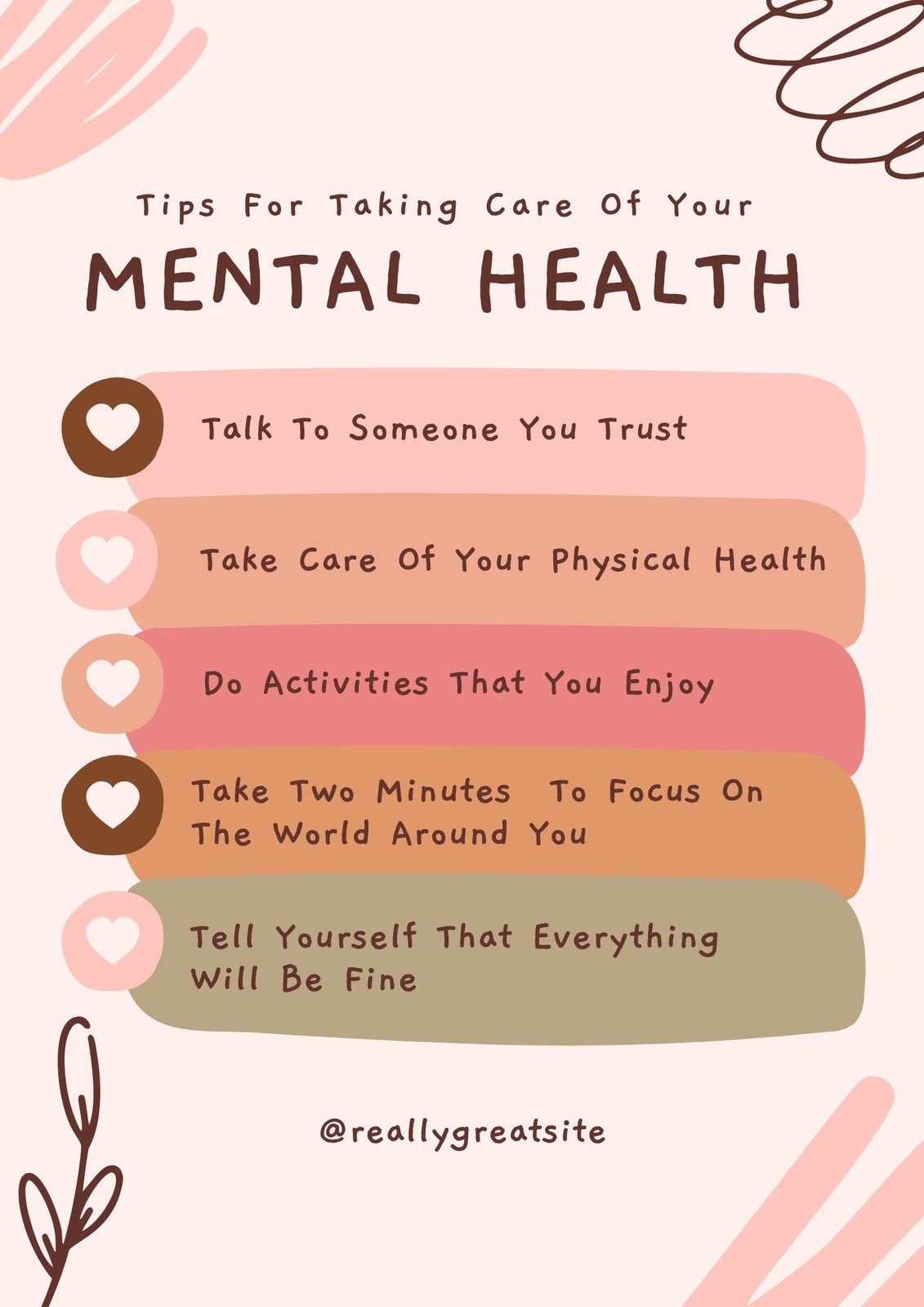 Mental Health Support Posters For Kids