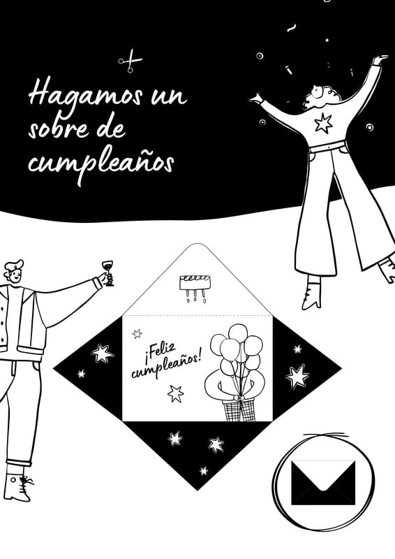 Arriba 71 Imagen Letras De Feliz Cumpleaños Para Imprimir En Blanco Y Negro Vn 