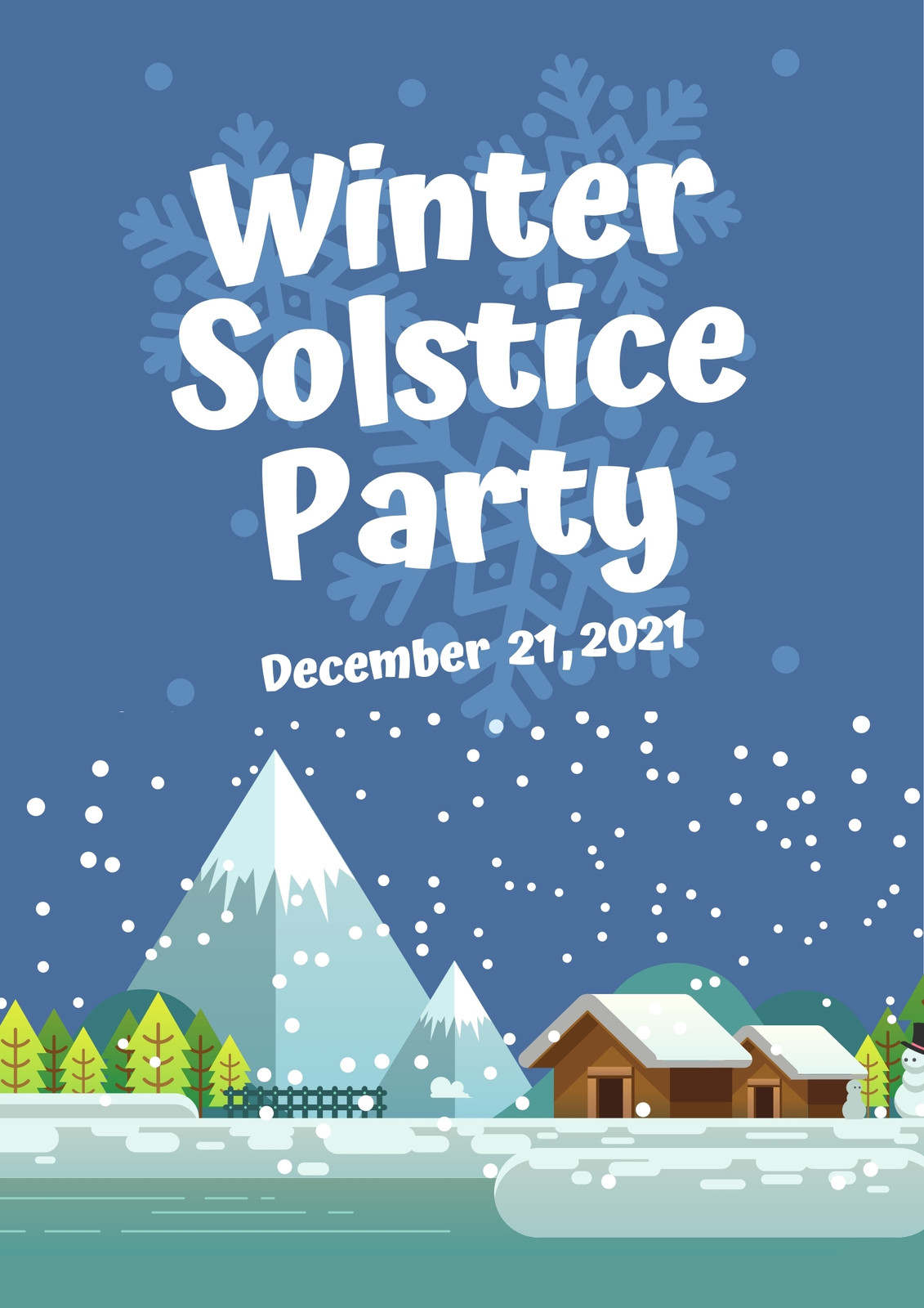 Page 6 - Customize 1,415+ Winter Poster Templates Online - Canva