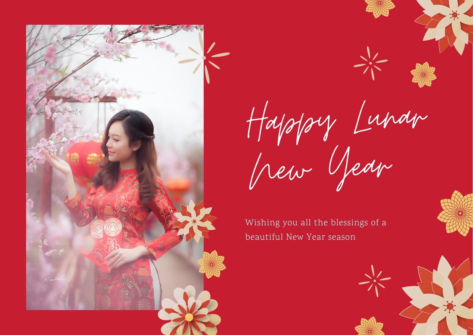 Chinese New Year Greetings - Happy Chinese New Year by AI Accountant