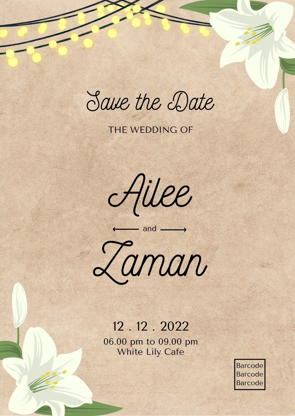 Page 18 - Wedding invitation templates to customize for free | Canva