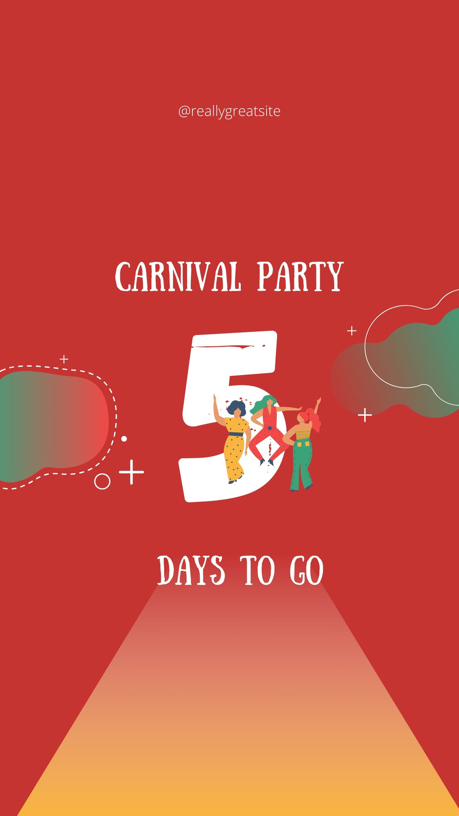 Free and customizable carnival templates