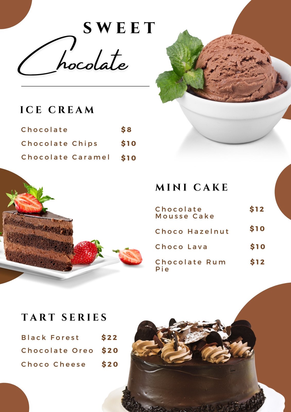 Cake shop price list three folds template image_picture free download  400793974_lovepik.com