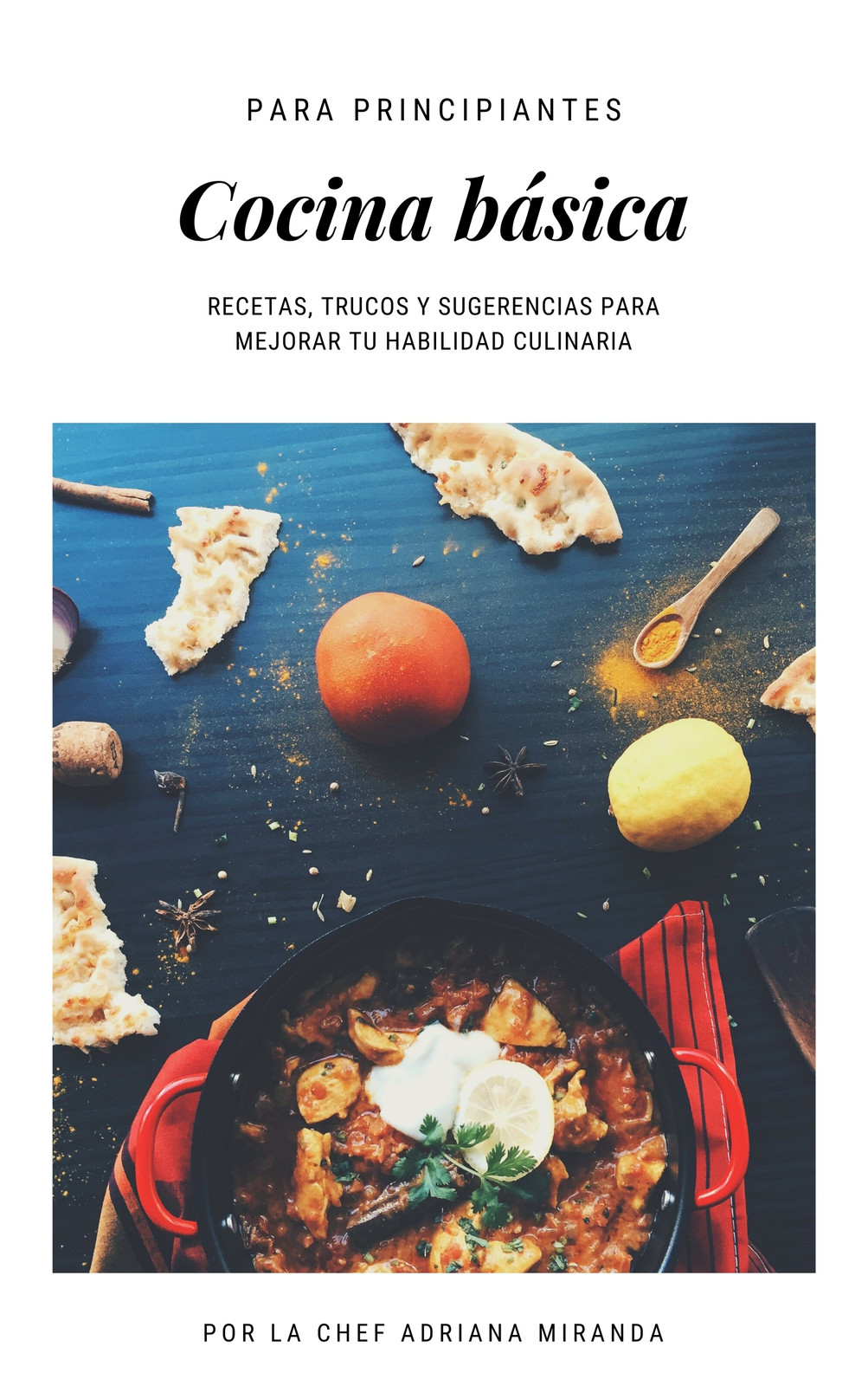 🍳 Libro para recetas de cocina - recetario en blanco