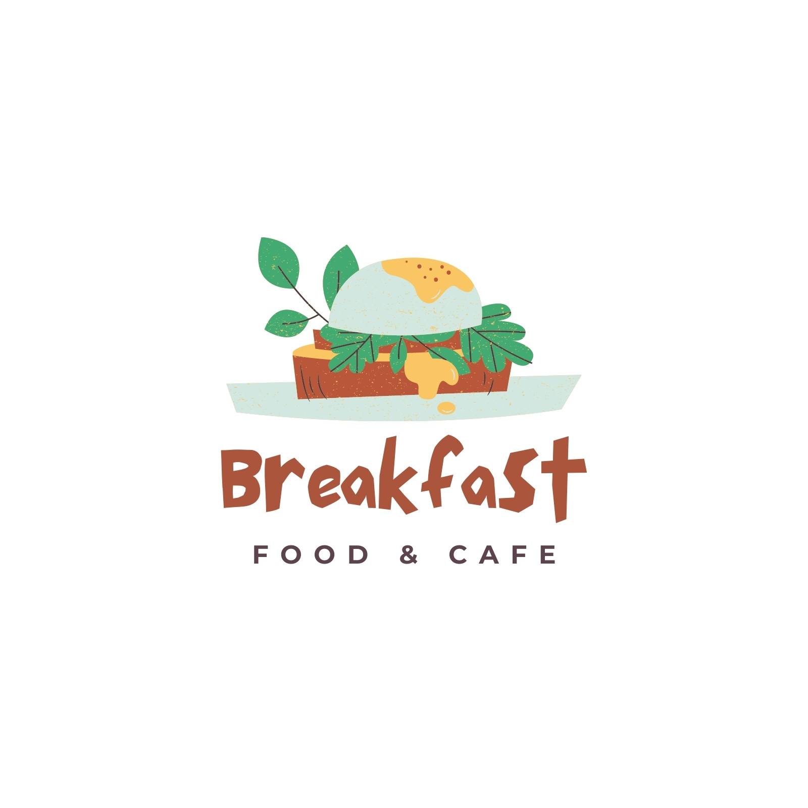 Banner For Breakfast Time With Fork And Knife Stock Illustration - Download  Image Now - Logo, Breakfast, Food - iStock