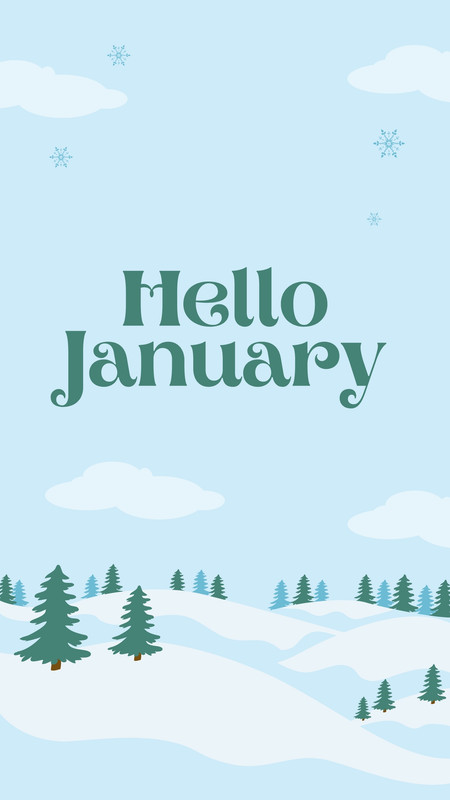 Page 3 - Free and customizable january templates