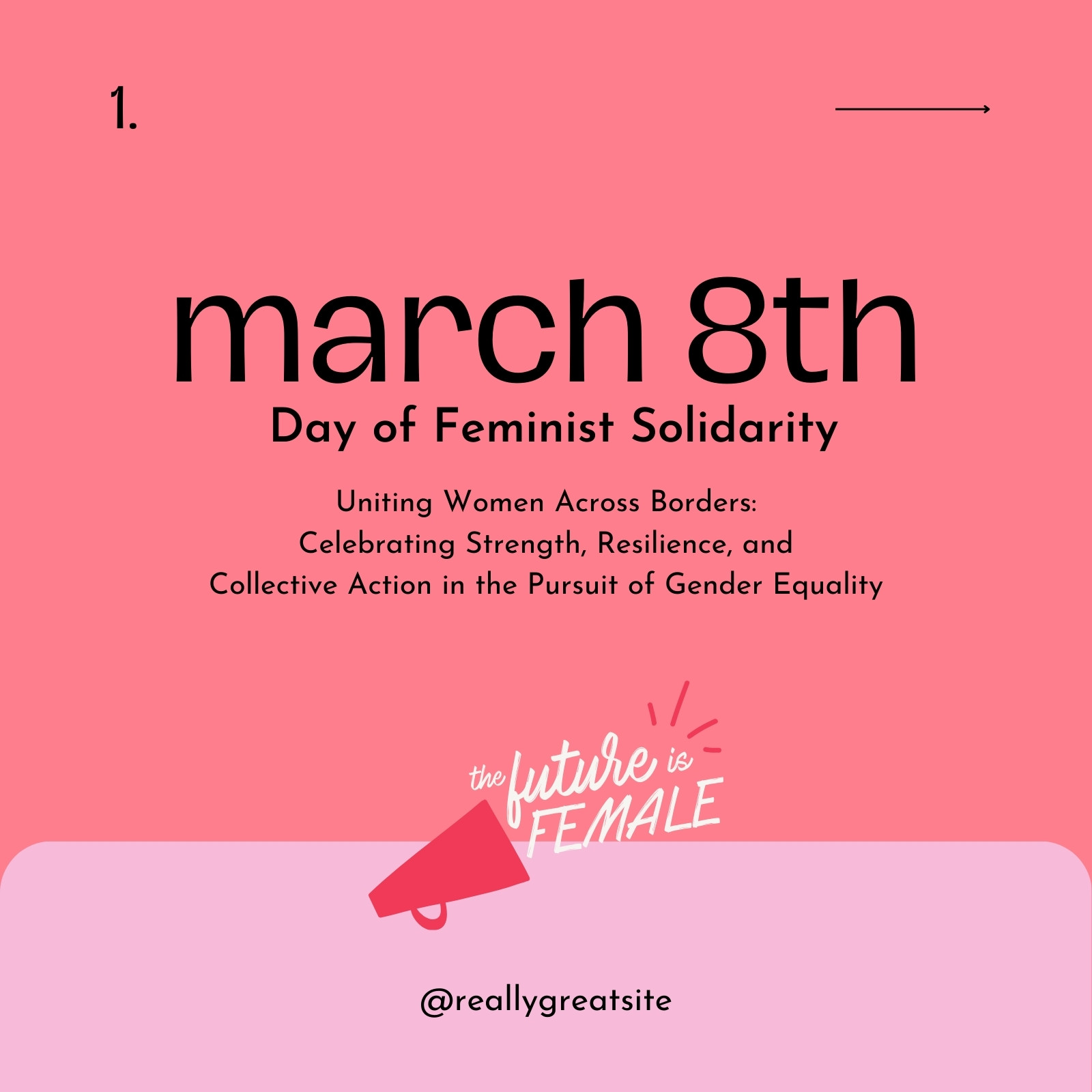Page 19 - Free and customizable international womens day templates