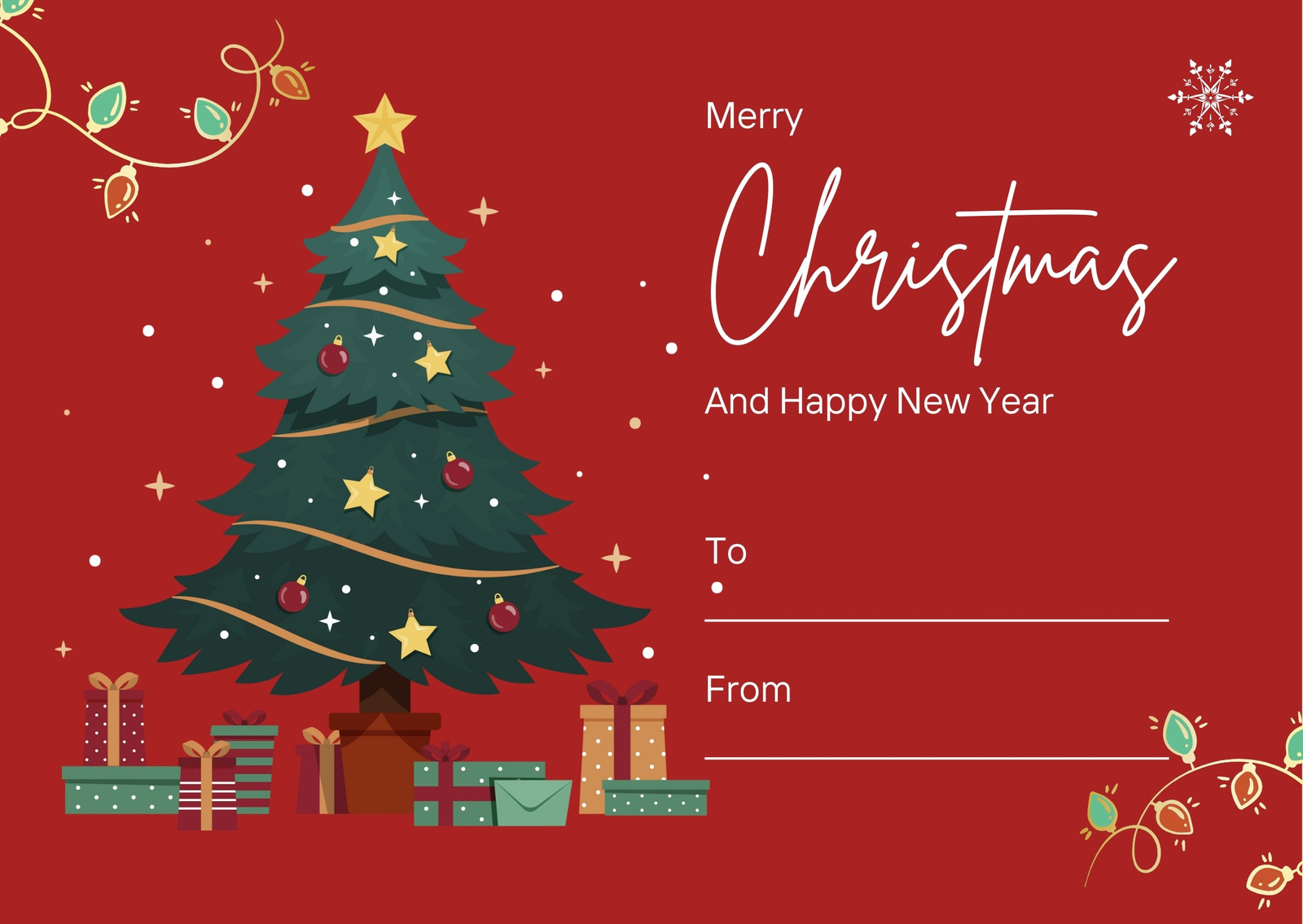 Holiday Card Template, Christmas Resources