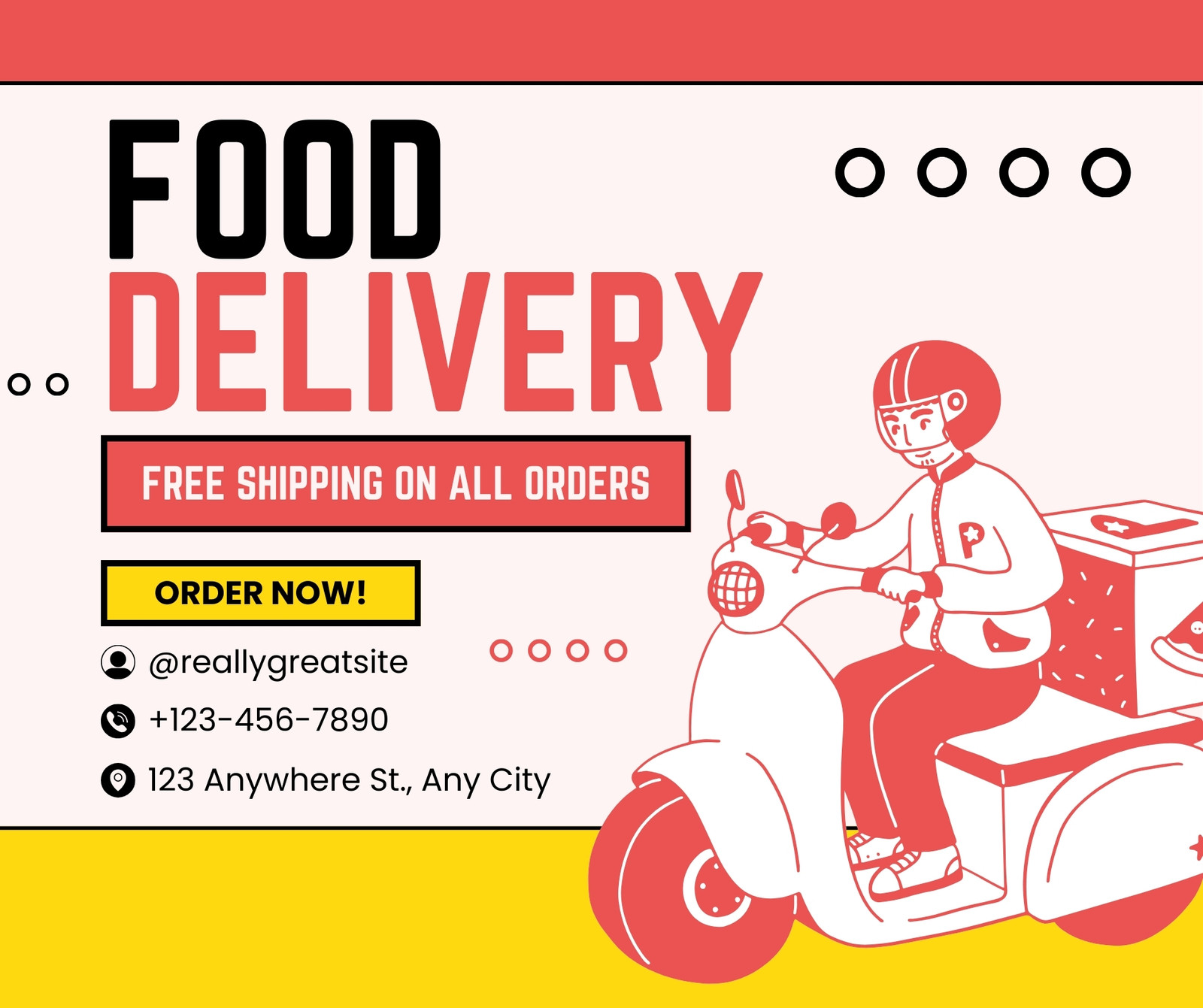 food delivery  Food delivery, Food delivery logo, Food poster design