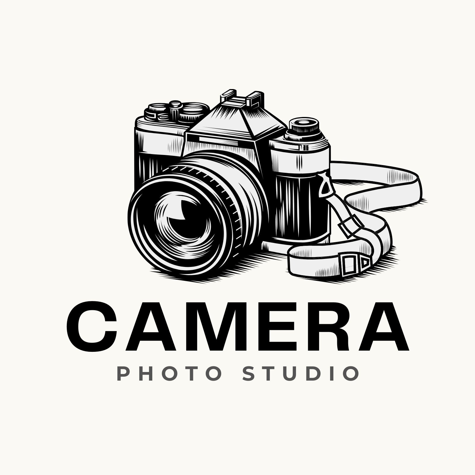 Premium Vector | Photo studio logo design. | Logo design, Studio logo,  Camera logos design