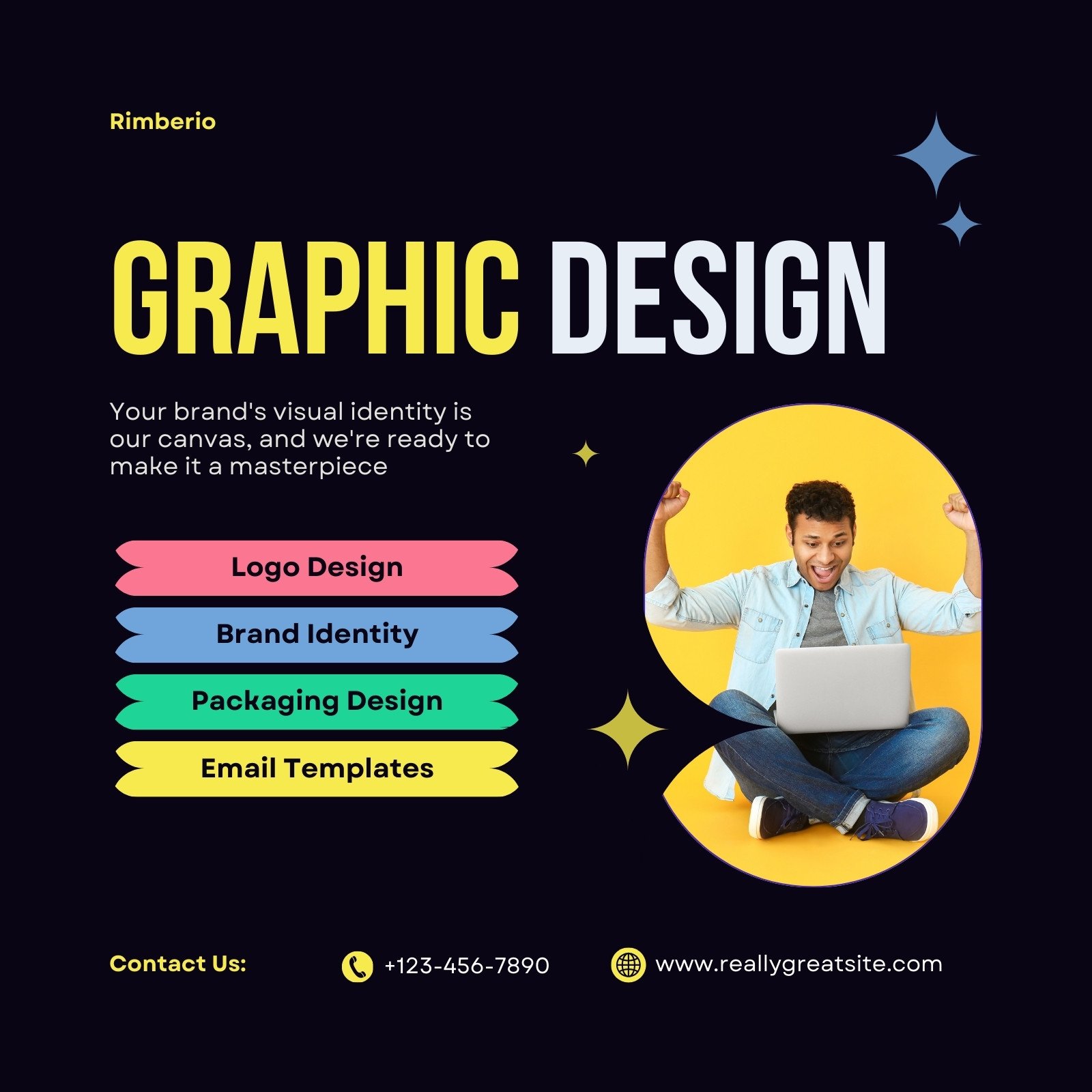Free and customizable graphic design templates