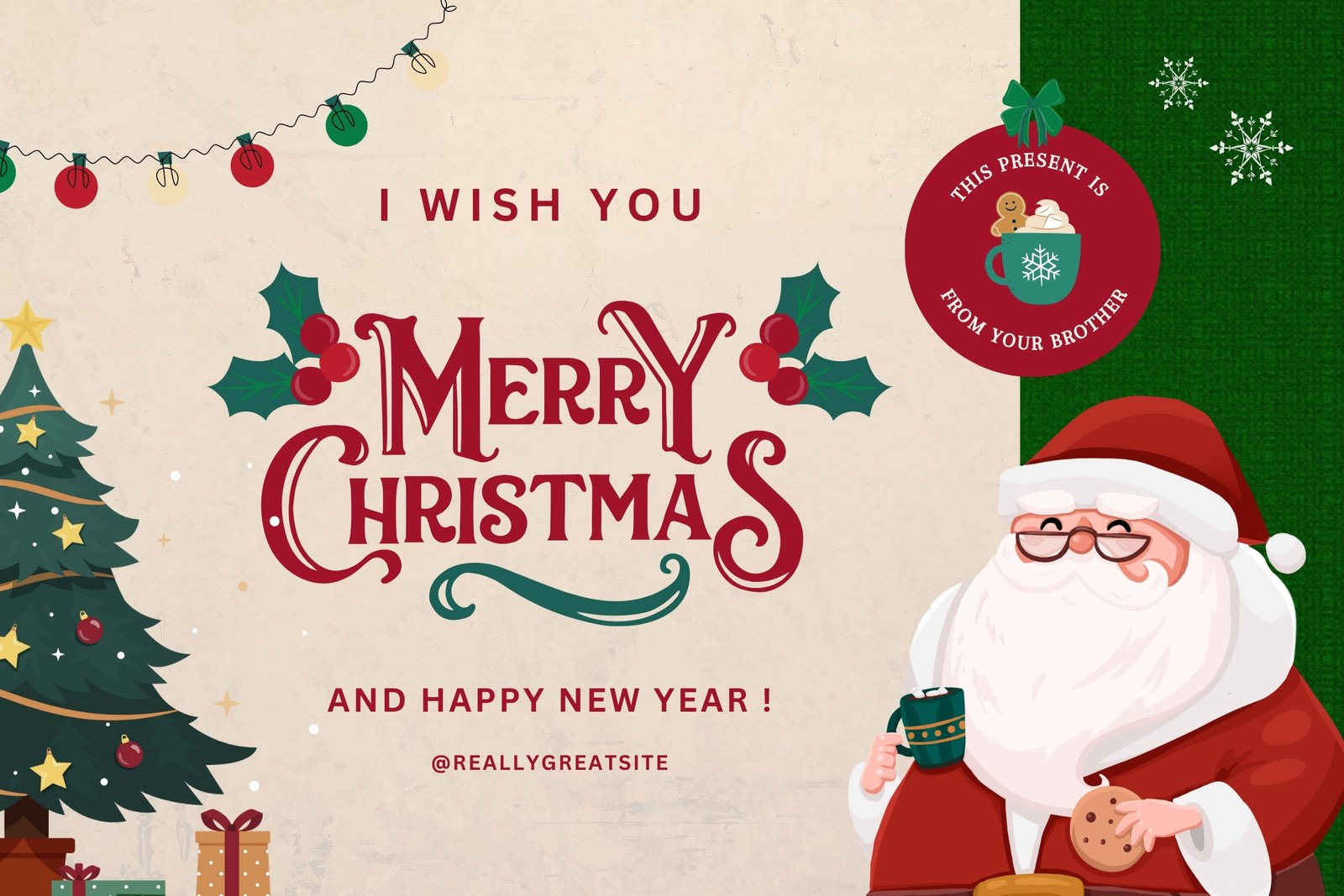 Merry Christmas Card Printable Christmas Card, Last Minute Christmas Cards,  Printable Merry Christmas Card, Happy Holidays Card, Christmas 
