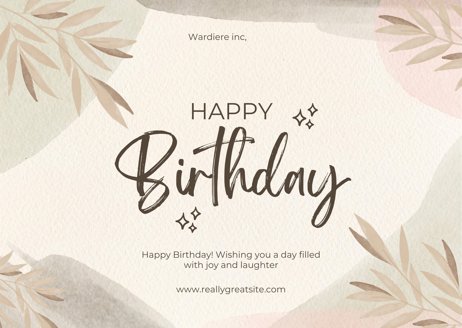 Free, custom printable birthday card templates