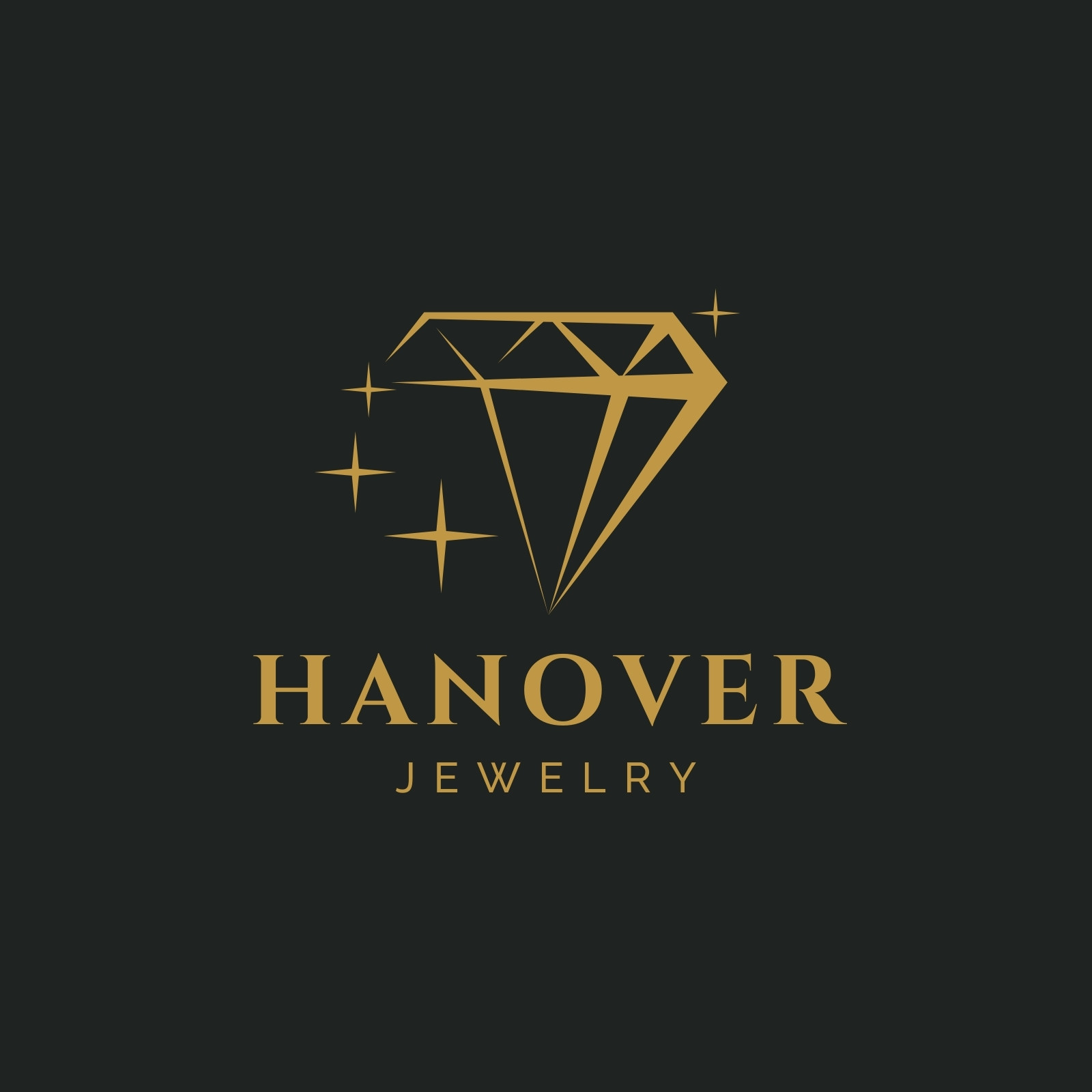 Premium Vector | Luxury gold diamond logo