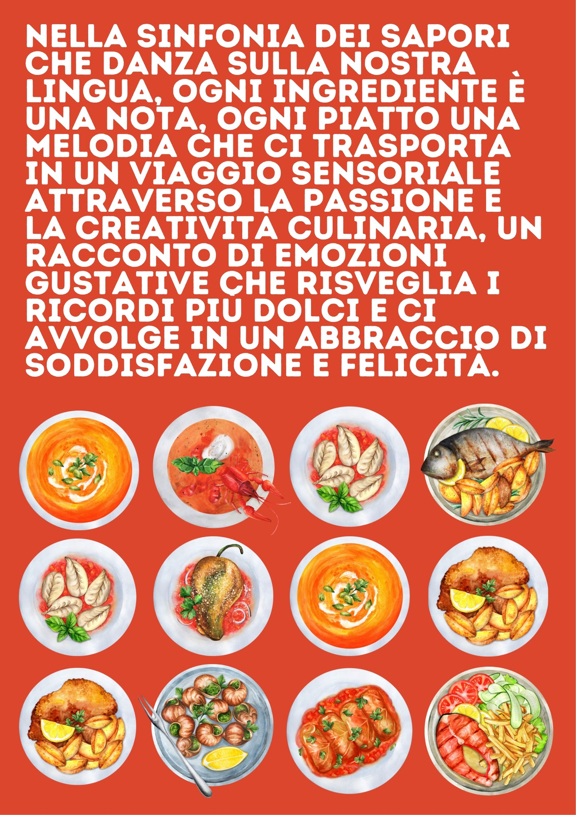 Food poster: modelli di poster a tema cibo da stampare gratis
