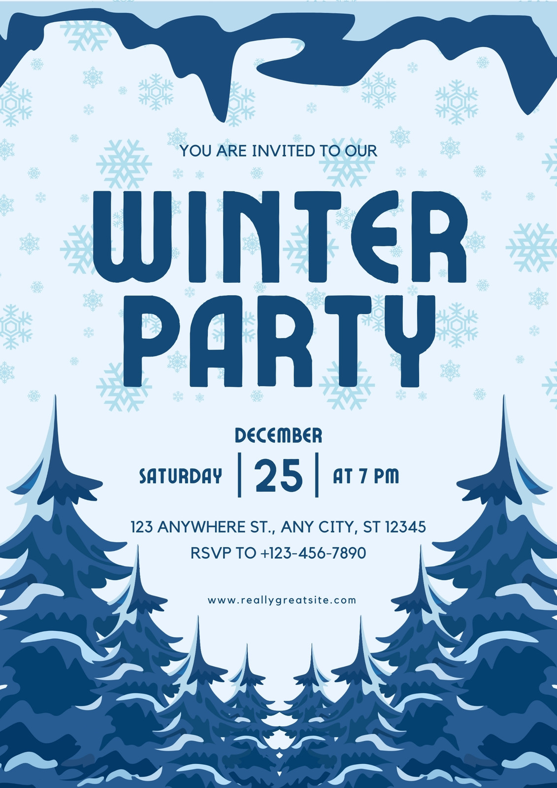 Customize 1,415+ Winter Poster Templates Online - Canva