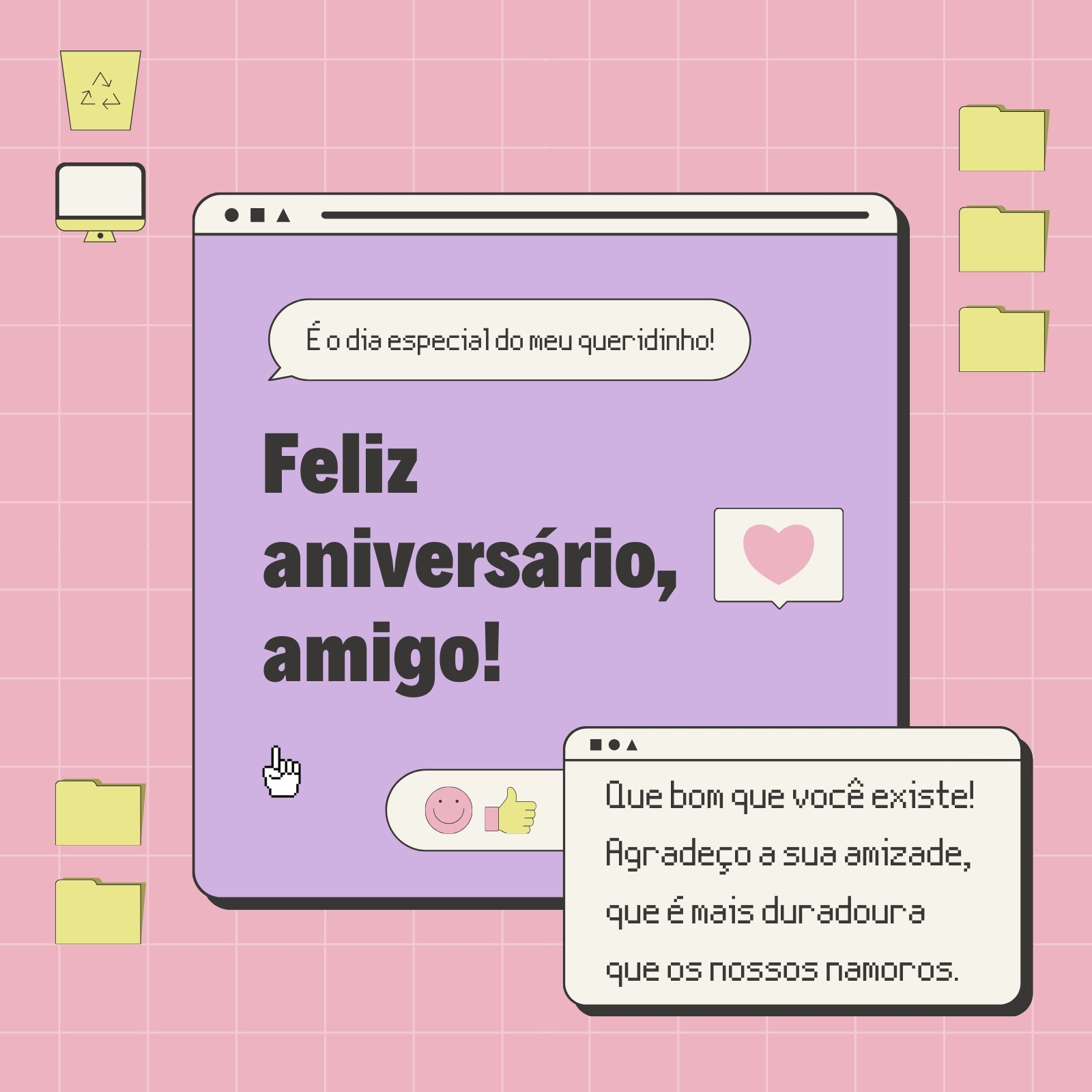 Página 2 – Personalize posts de aniversário para Facebook - Canva