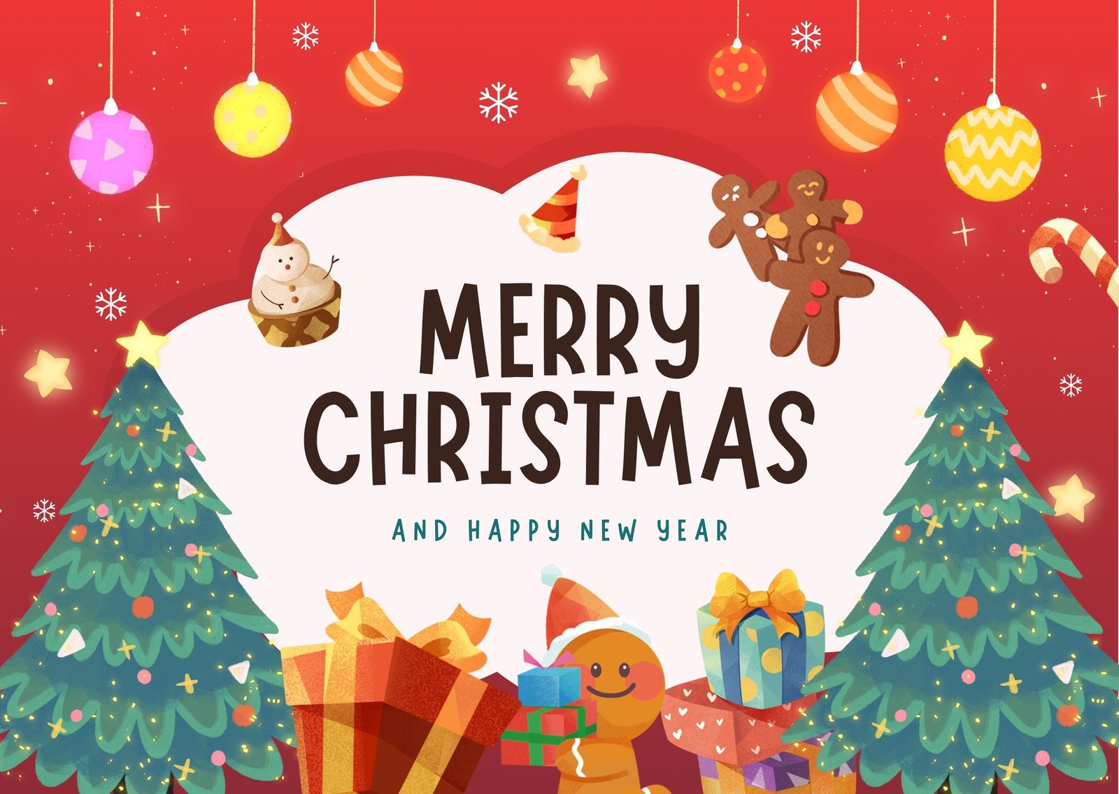 Customize 466+ Cute Christmas Card Templates Online - Canva