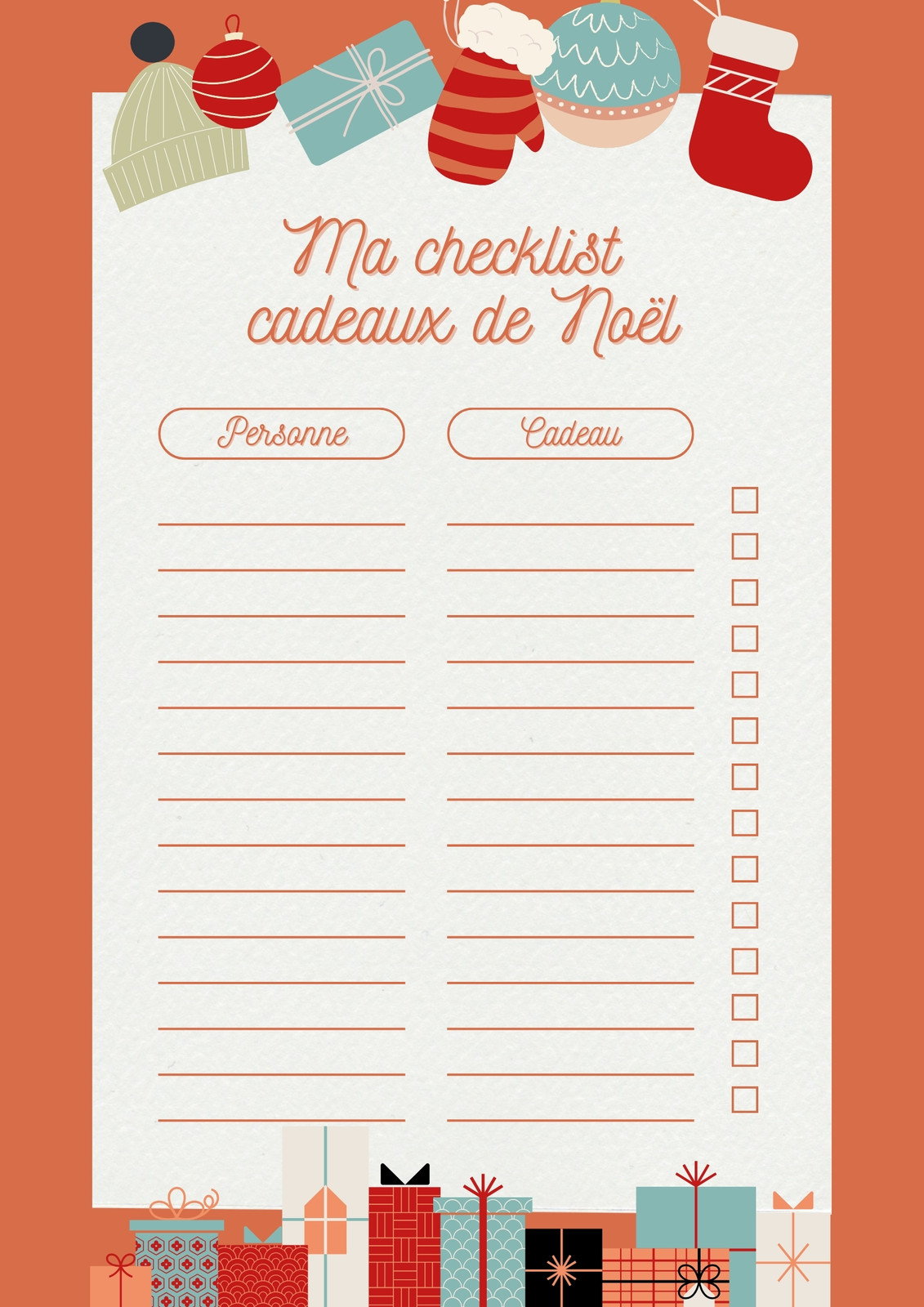 Mon Carnet de Listes : 100 pages - To Do List - Checklist - Maison -  Travail - Projets - Voyages - Organisation - Planification des tâches -  Personnalisable - A remplir