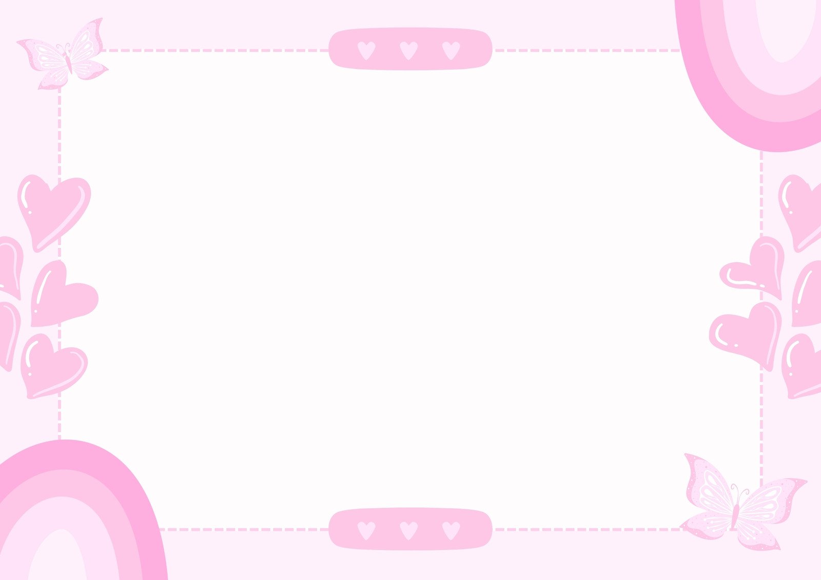 Free and customizable pink templates