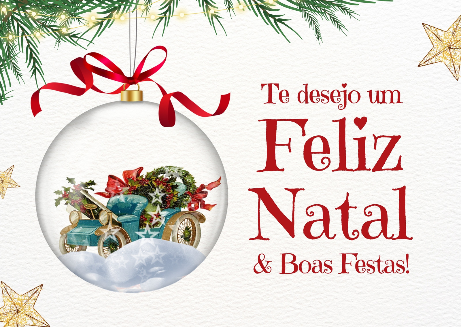 Desejamos um Feliz Natal Moldura PNG - Imagem Legal