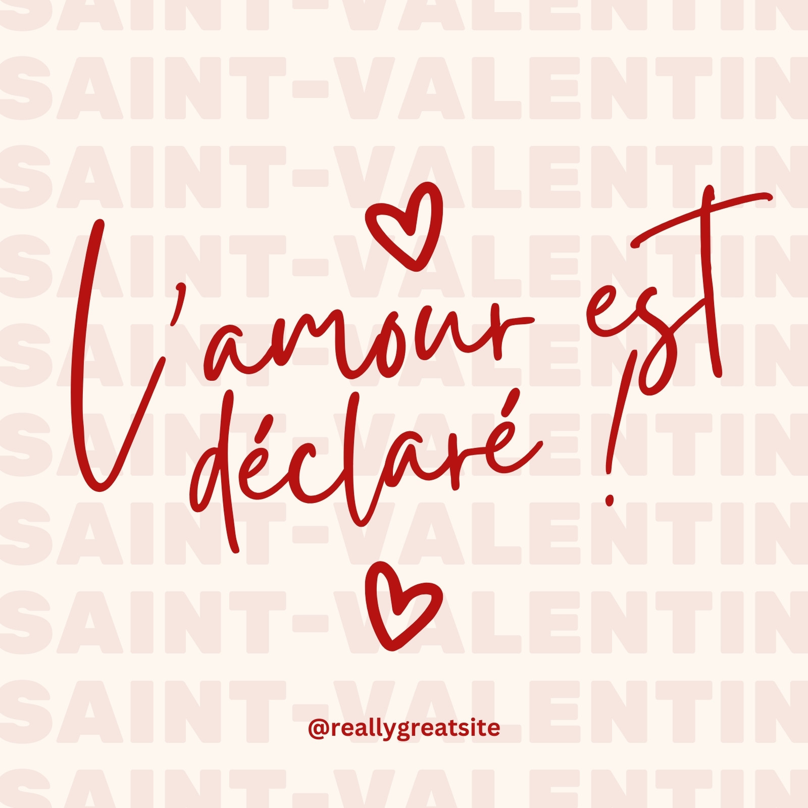 saint valentin : modèles gratuits à personnaliser - Canva