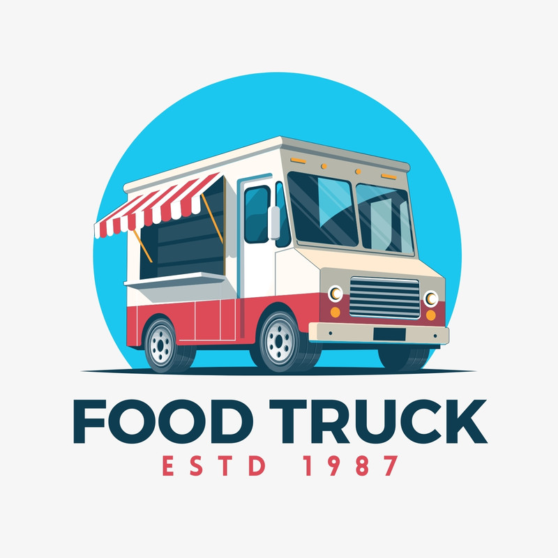 Unlock the Secrets of Designing a Professional Food Truck Logo from Scratch  - Graphically