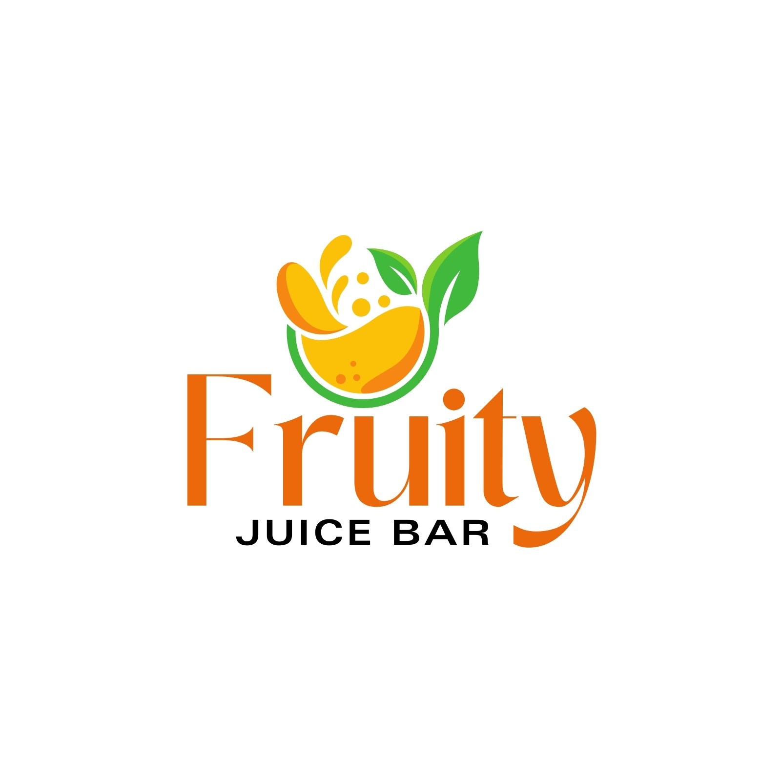 Design elegant smoothie food and juice bar logo design by Graphixblend |  Fiverr